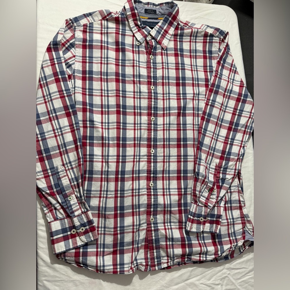 Tommy Hilfiger Multicolor Plaid Button-Down Shirt